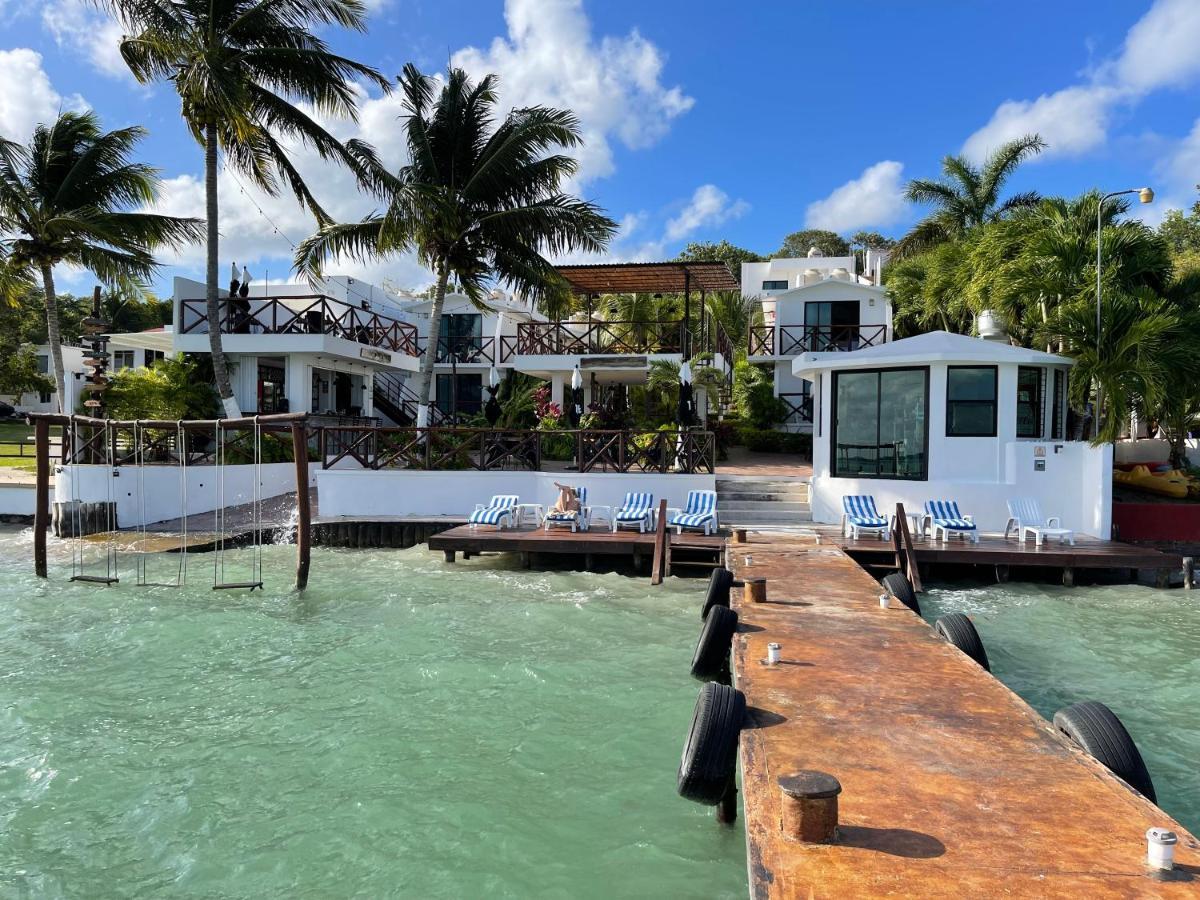 Hotel Aldea 19 Bacalar Esterno foto