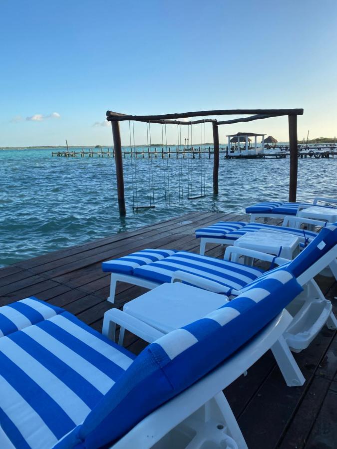 Hotel Aldea 19 Bacalar Esterno foto