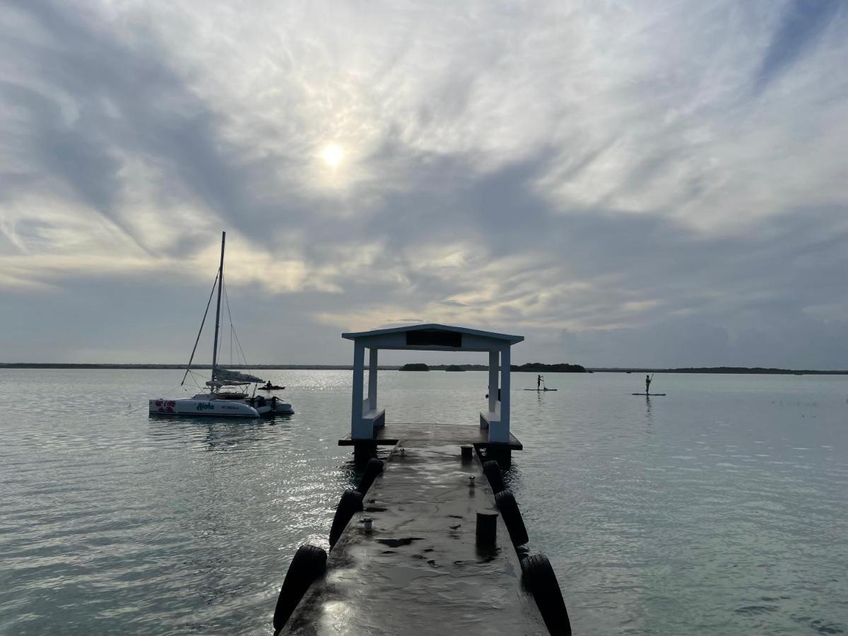 Hotel Aldea 19 Bacalar Esterno foto
