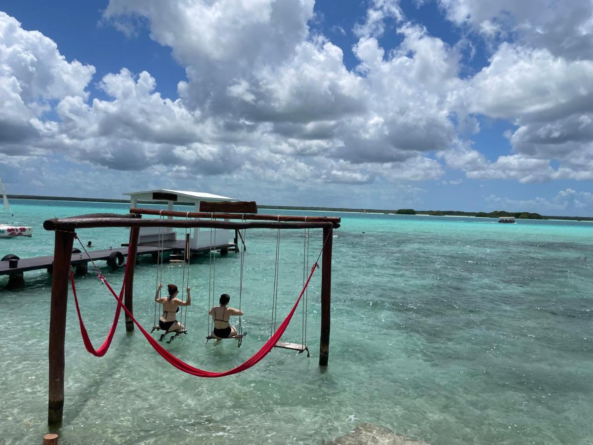 Hotel Aldea 19 Bacalar Esterno foto