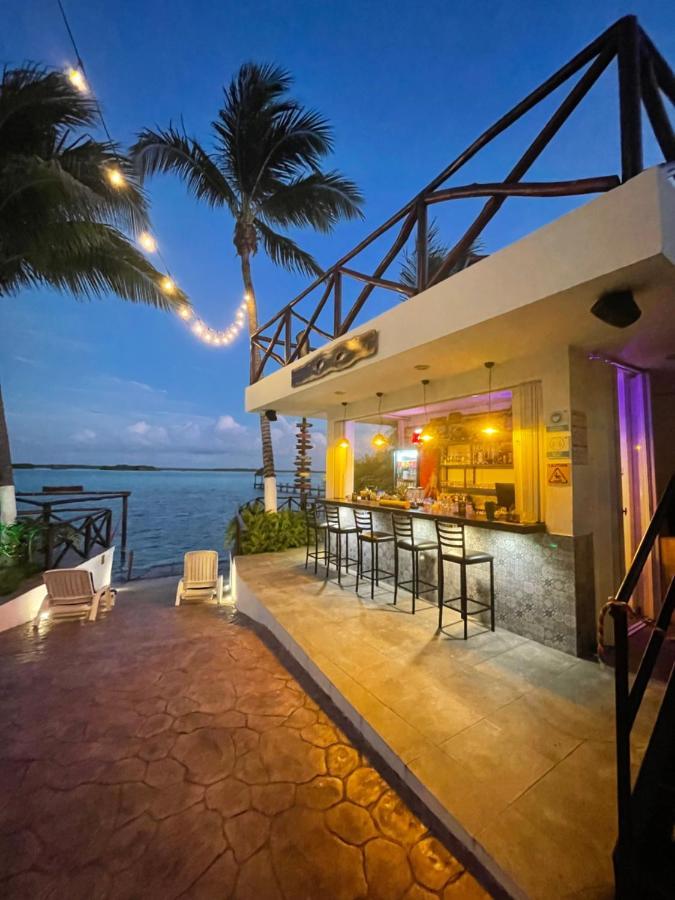 Hotel Aldea 19 Bacalar Esterno foto