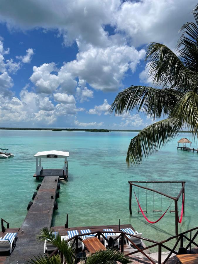Hotel Aldea 19 Bacalar Esterno foto