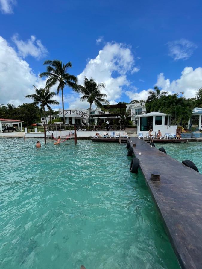 Hotel Aldea 19 Bacalar Esterno foto